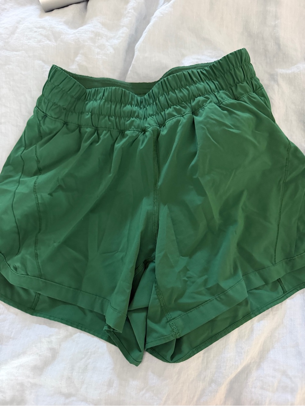 lululemon athletica Women's Emerald Green Athletic Shorts